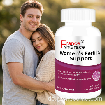 Fruchtbarkeitsunterstützungskapseln für den Hormonhaushalt bei Frauen